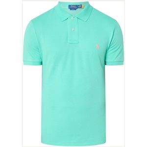 Ralph Lauren Slim fit polo van piqué katoen met logoborduring