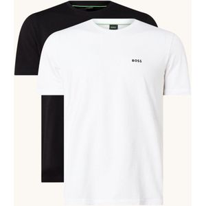 HUGO BOSS T-shirt met logo in 2-pack