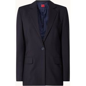 HUGO BOSS Atana blazer in wolblend met klepzakken