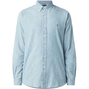 Ralph Lauren Custom fit button down-overhemd van denim