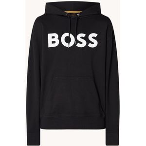 HUGO BOSS Webasichood hoodie met logoprint