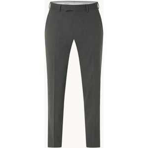 Strellson Melwin slim fit pantalon in wolblend met steekzakken