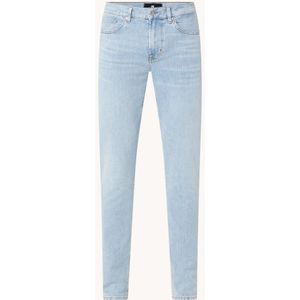 7 For All Mankind Slim fit jeans met lichte wassing
