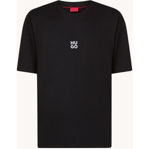 HUGO BOSS T-shirt met logo- en backprint