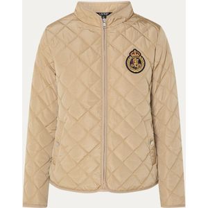 Ralph Lauren Quilted jack met steekzakken en logo