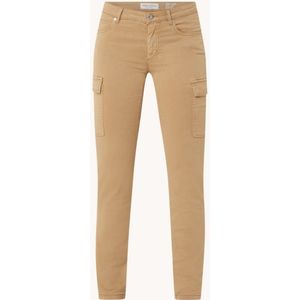 Marc O'Polo Low waist slim fit cargobroek in lyocellblend