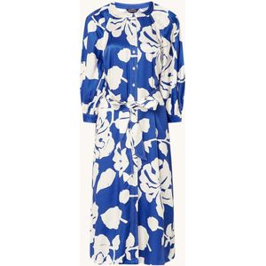 Whistles Mabel midi blousejurk met bloemenprint en steekzakken