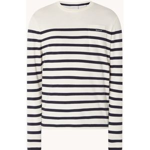 Gant Longsleeve met streepprint en logoborduring