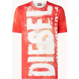 Diesel Just-G12 T-shirt met logoprint