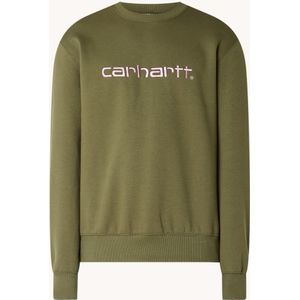 Carhartt WIP Sweater met logoborduring