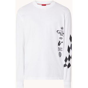 HUGO BOSS Dasino sweater met logo- en backprint