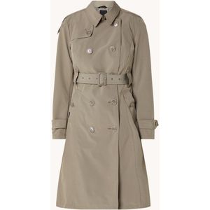 Airforce Double-breasted trenchcoat met ceintuur