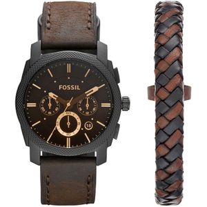 Fossil Horloge en armband giftset FS5251SET