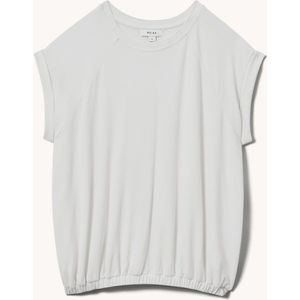 Reiss Jessie top met plooi detail en ronde hals