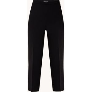 Whistles High waist wide fit cropped pantalon