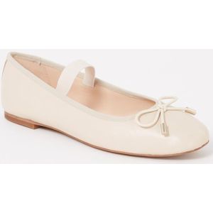 Dune London Helenas ballerina van leer