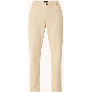 Claudia Sträter High waist tapered jeans met gekleurde wassing