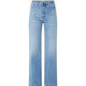 Lois Skater high waist loose fit jeans met lichte wassing