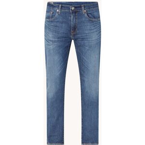 Levi's 502 tapered fit jeans met stretch