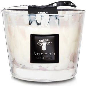 Baobab Collection White Pearls Max 10 geurkaars 500 gram