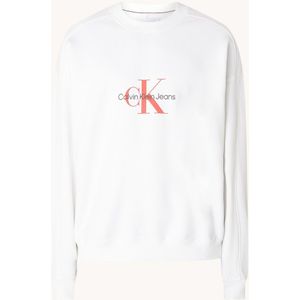 Calvin Klein Archival oversized sweater met logoprint