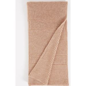 UGG Ribgebreide sjaal in wolblend 200 x 25 cm