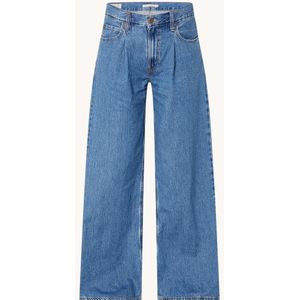 Levi's Baggy Dad high waist wide leg jeans met medium wassing