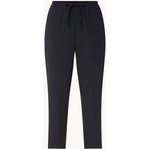 Reiss Hailey high waist tapered fit cropped pantalon met steekzakken