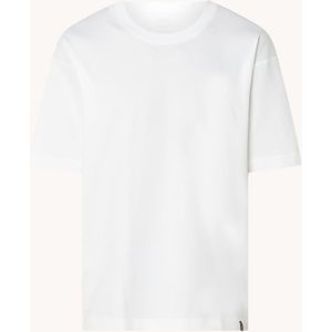 Boggi Milano Oversized T-shirt met ronde hals