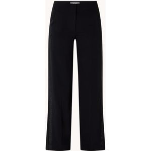 Mos Mosh Lusan high waist straight fit pantalon met studs