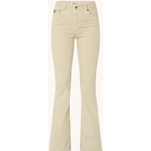 Lois Raval mid waist flared jeans met stretch