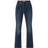 Levi's 726 high waist flared jeans in lyocellblend met donkere wassing