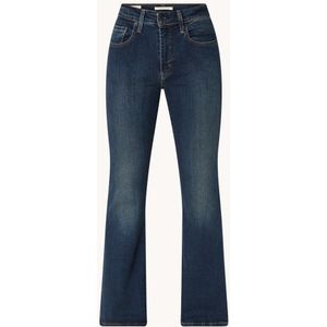 Levi's 726 high waist flared jeans in lyocellblend met donkere wassing