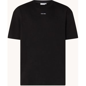 Calvin Klein T-shirt met logo en stretch