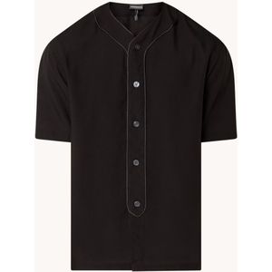 Emporio Armani Comfort fit overhemd van lyocell