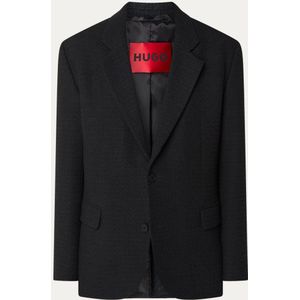 HUGO BOSS Ulan regular fit colbert met tweed-look