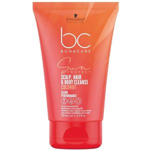 Bonacure Sun Protect Scalp, Hair & Body Cleanse - 100ml