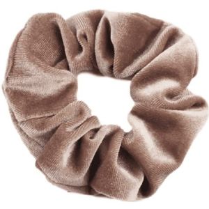 Scrunchie Velvet Lichtbruin