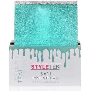 Voorgevouwen 5x11 Teal Pop Up Folie - 500st