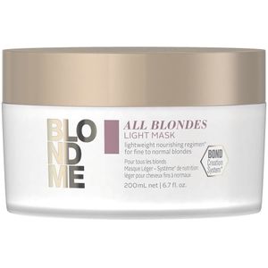 Haarmasker Blondme Keratin Restore All Blondes Schwarzkopf (200 ml)