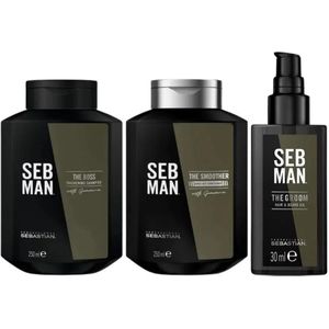 SEB MAN Complete Grooming Set - 250+250+30ml