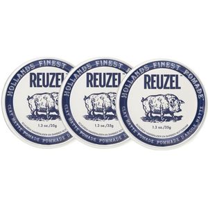 Haarklei - Clay Matte Pomade - 3-Pack - 3x113gr.