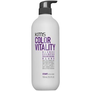 KMS CV BLONDE SHAMPOO 750ML - Normale shampoo vrouwen - Voor Alle haartypes