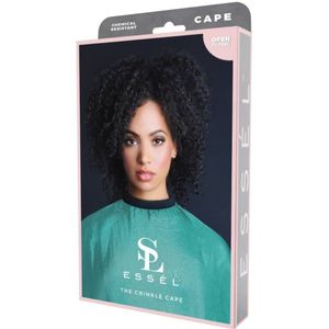 The Crinkle Kapmantel Groen