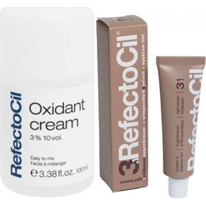 RefectoCil - Wenkbrauwverf Oxidant Cream Set - 15+100ml