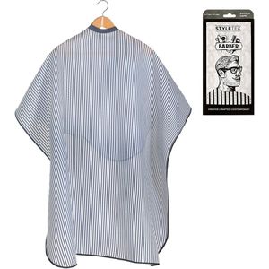 Styletek - Kapmantel Pin Stripe - 152x120cm - Met Drukknopen