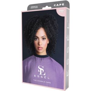 The Crinkle Kapmantel Paars