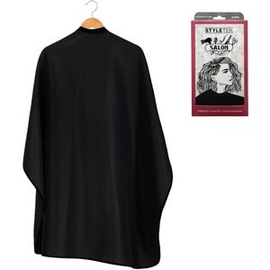 Styletek - Kap/Verfmantel - Zwart - 152x120cm