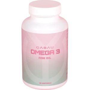Cabau Omega 3 Visolie - Multivitamine - 90 Capsules - Van rund (halal) - Hoog in DHA & EPA - Voedingssupplement