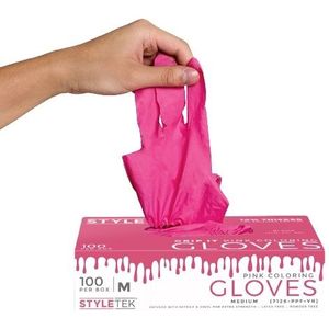 Vinyl Roze Handschoenen Poeder- & Latexvrij - 100st